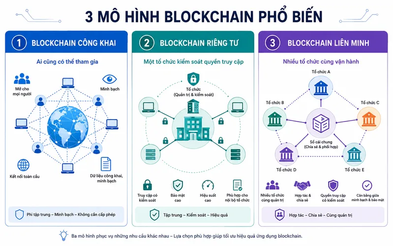 Blockchain có thể ứng dụng trong nhiều lĩnh vực ngoài tiền điện tử như tài chính, chuỗi cung ứng, y tế và giáo dục.
